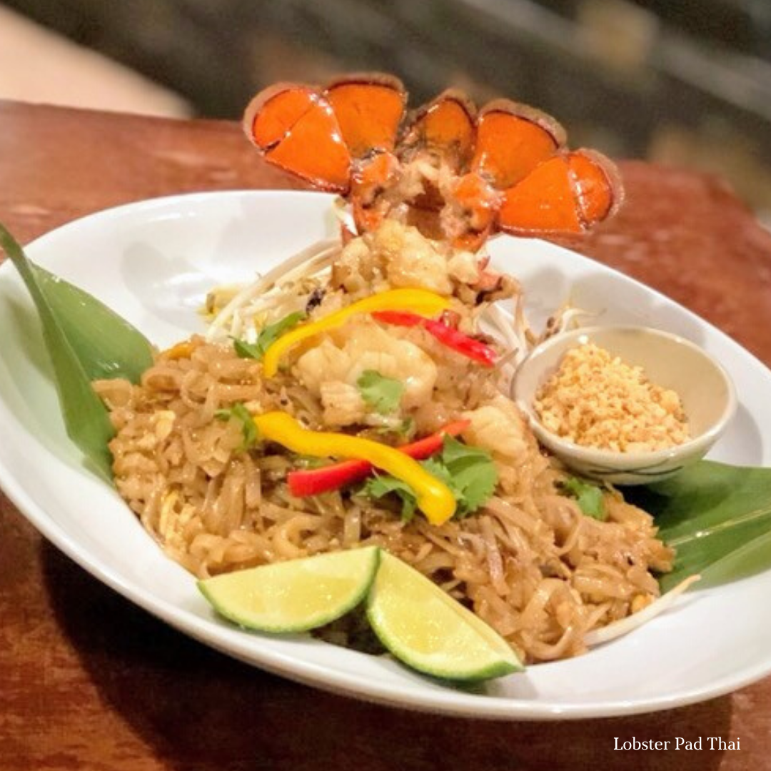 lobster pad thai IG – Drunken Poet Cafe